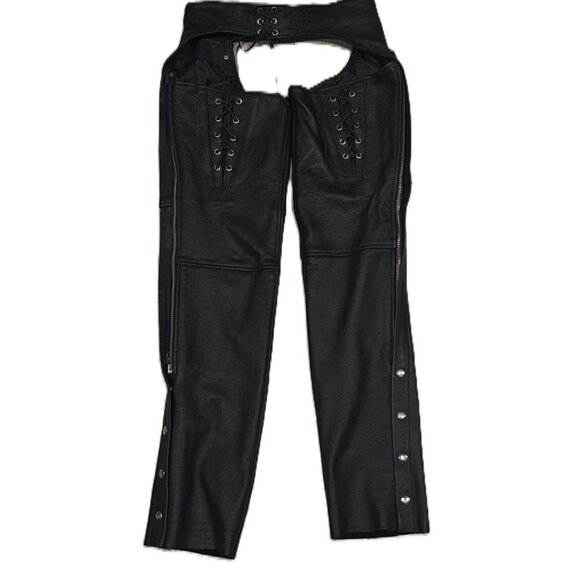 🔥 Milwaukee Leather XS Motorcycle Chaps – Excellent Condition 🔥 - Picture 2 of 8